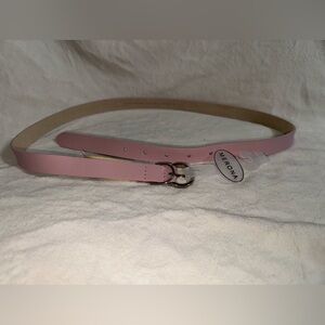 Merona skinny pink belt